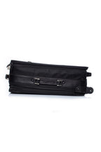 Black Leather Prada Travel Bag