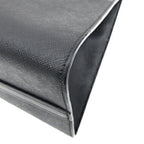 Black Leather Prada Handbag