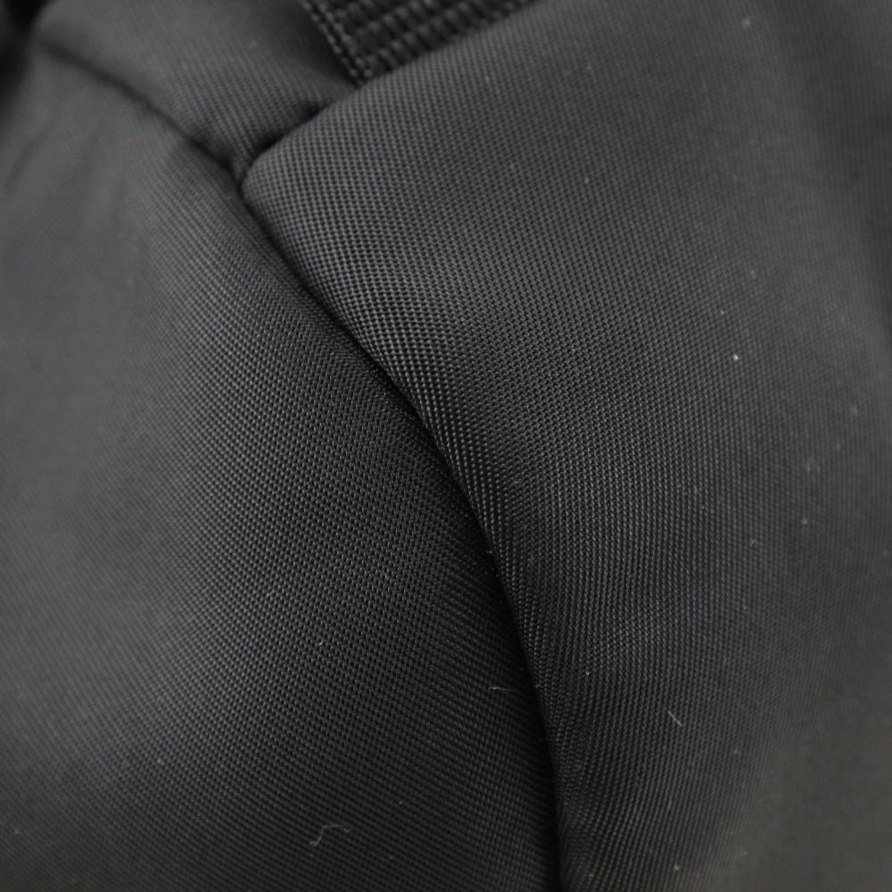 Black Leather Prada Backpack