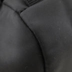 Black Leather Prada Backpack