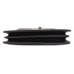 Black Leather Prada Shoulder Bag