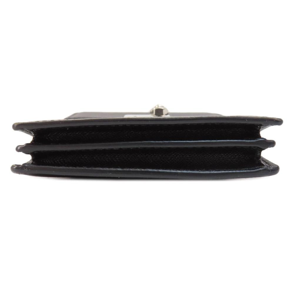 Black Leather Prada Shoulder Bag