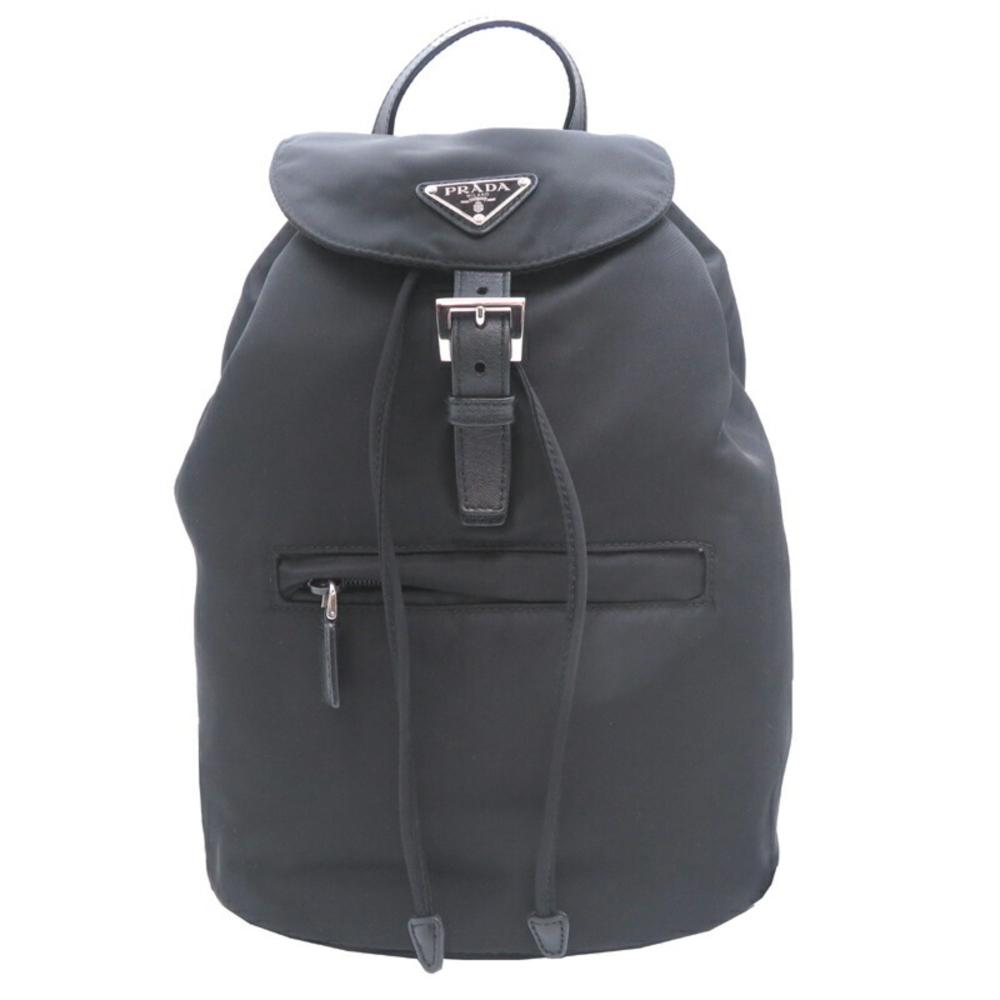 Black Nylon Prada Backpack