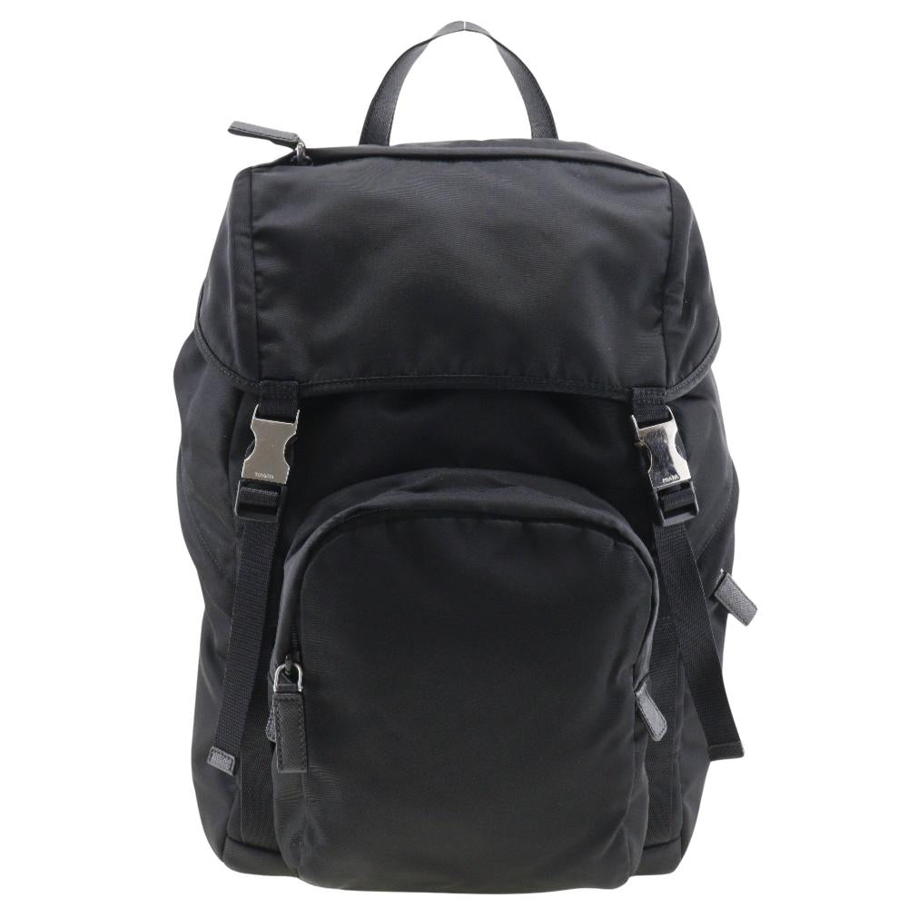 Black Nylon Prada Backpack