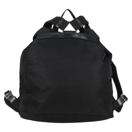Black Nylon Prada Backpack