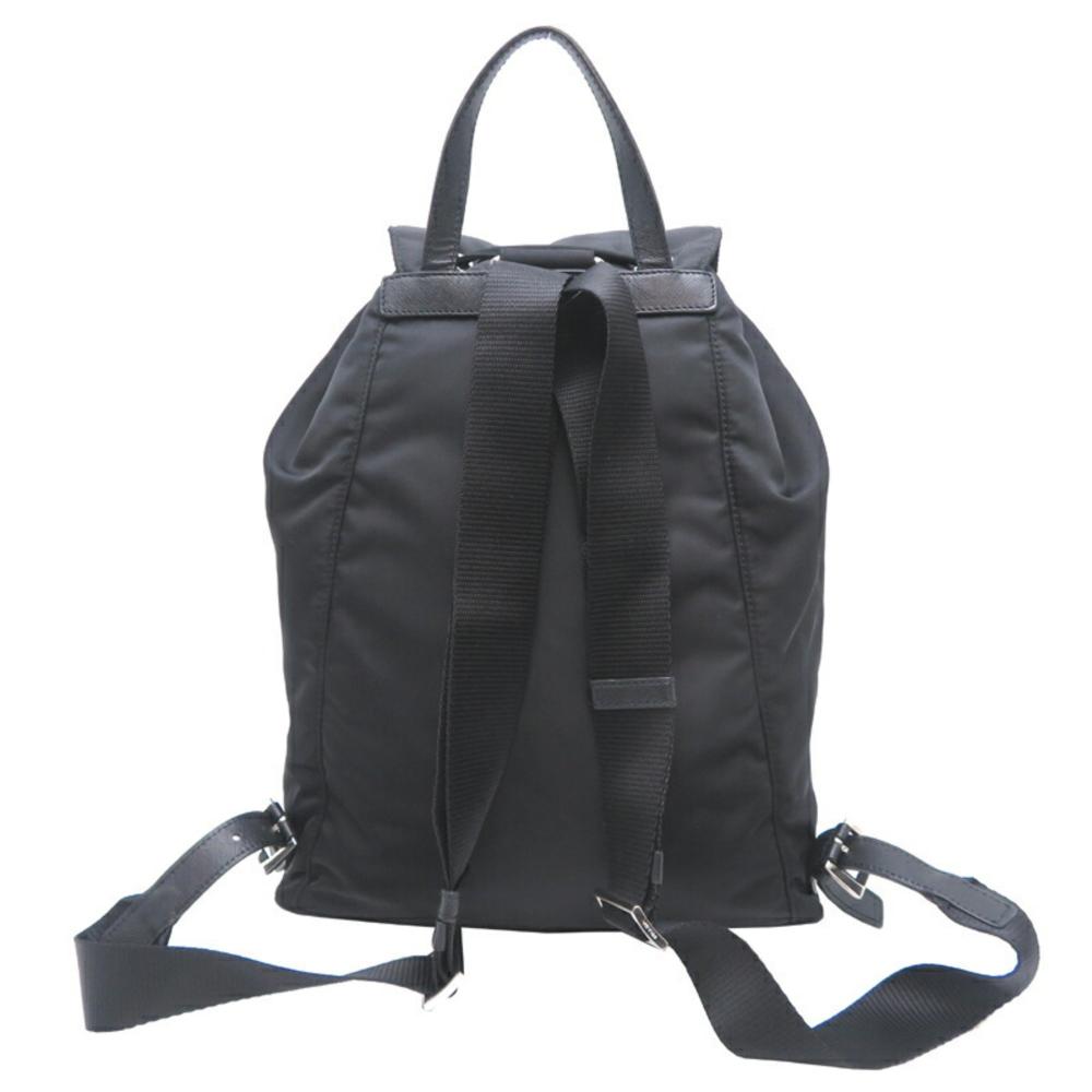 Black Nylon Prada Backpack