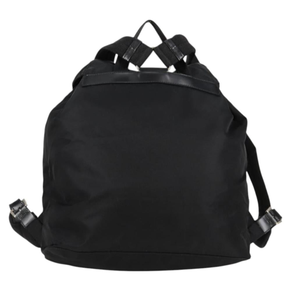 Black Nylon Prada Backpack