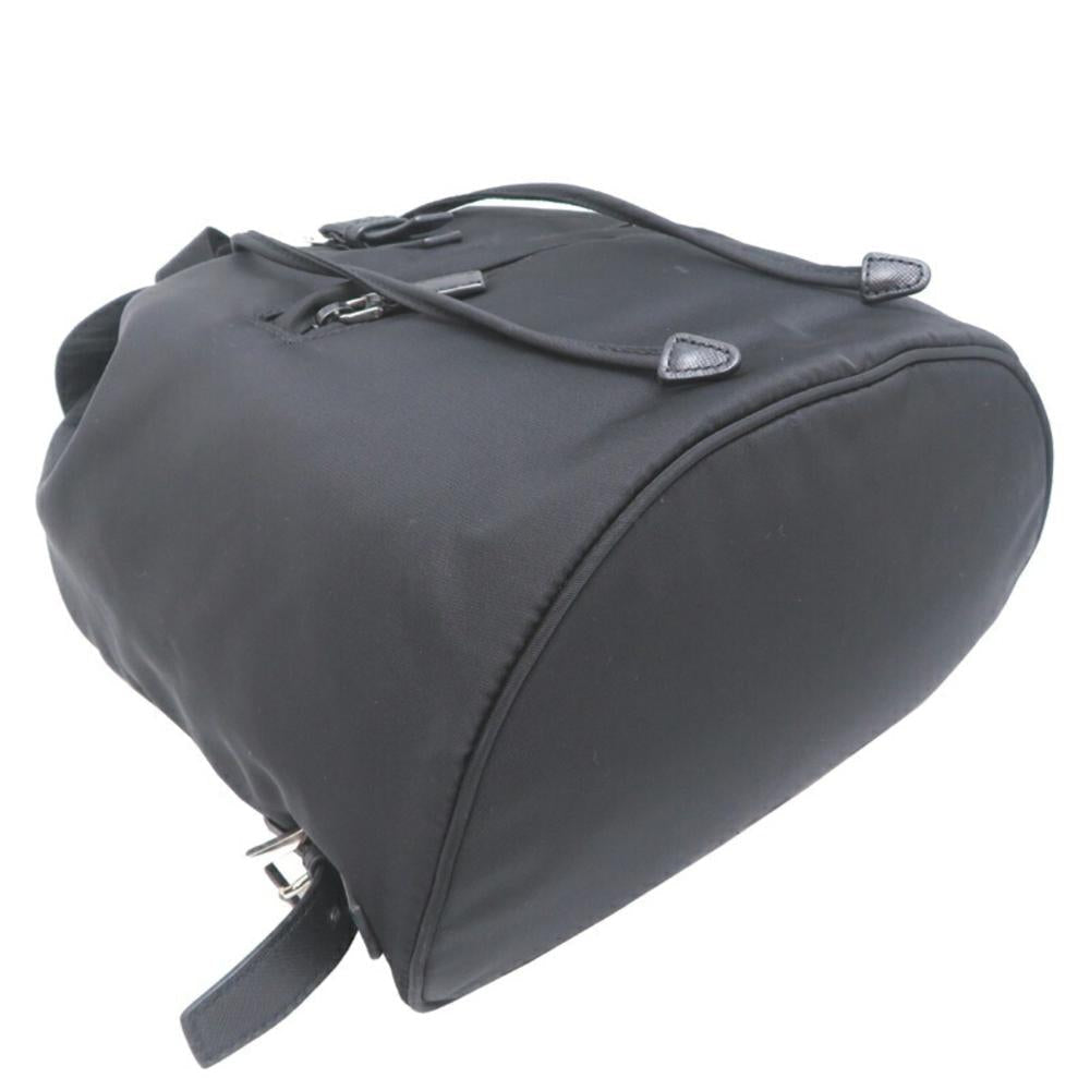 Black Nylon Prada Backpack