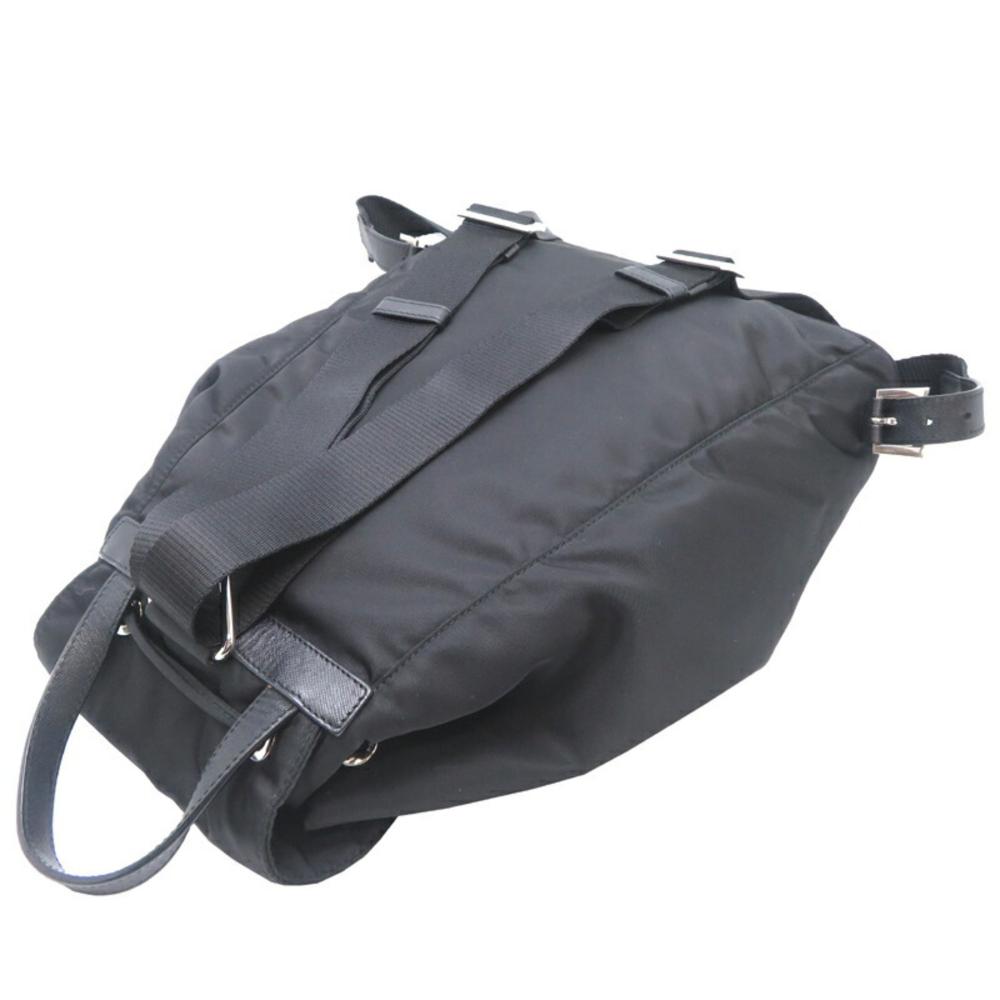 Black Nylon Prada Backpack