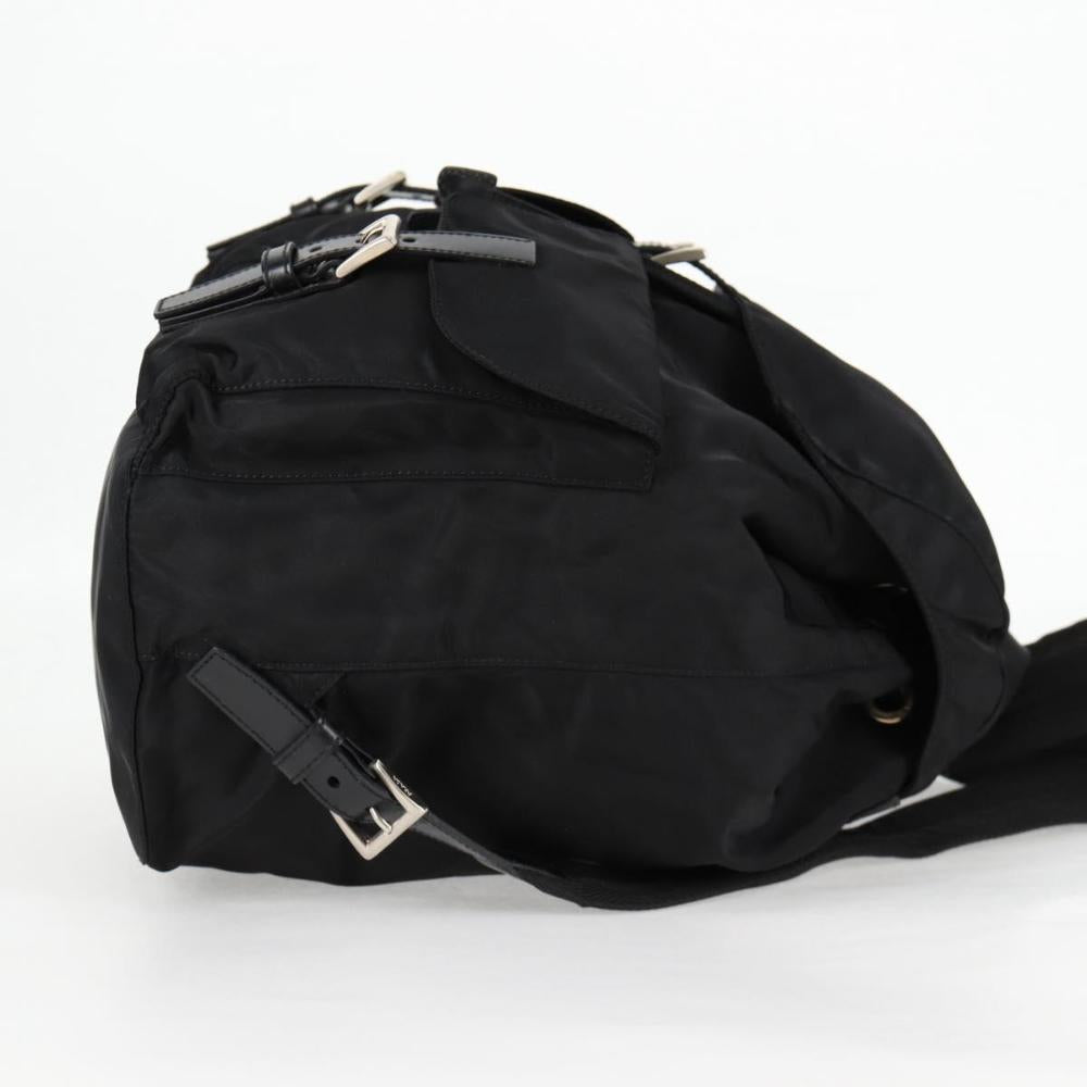 Black Nylon Prada Backpack