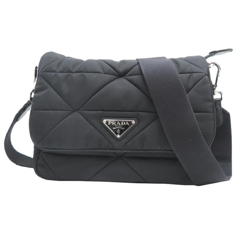 Black Nylon Prada Crossbody Bag