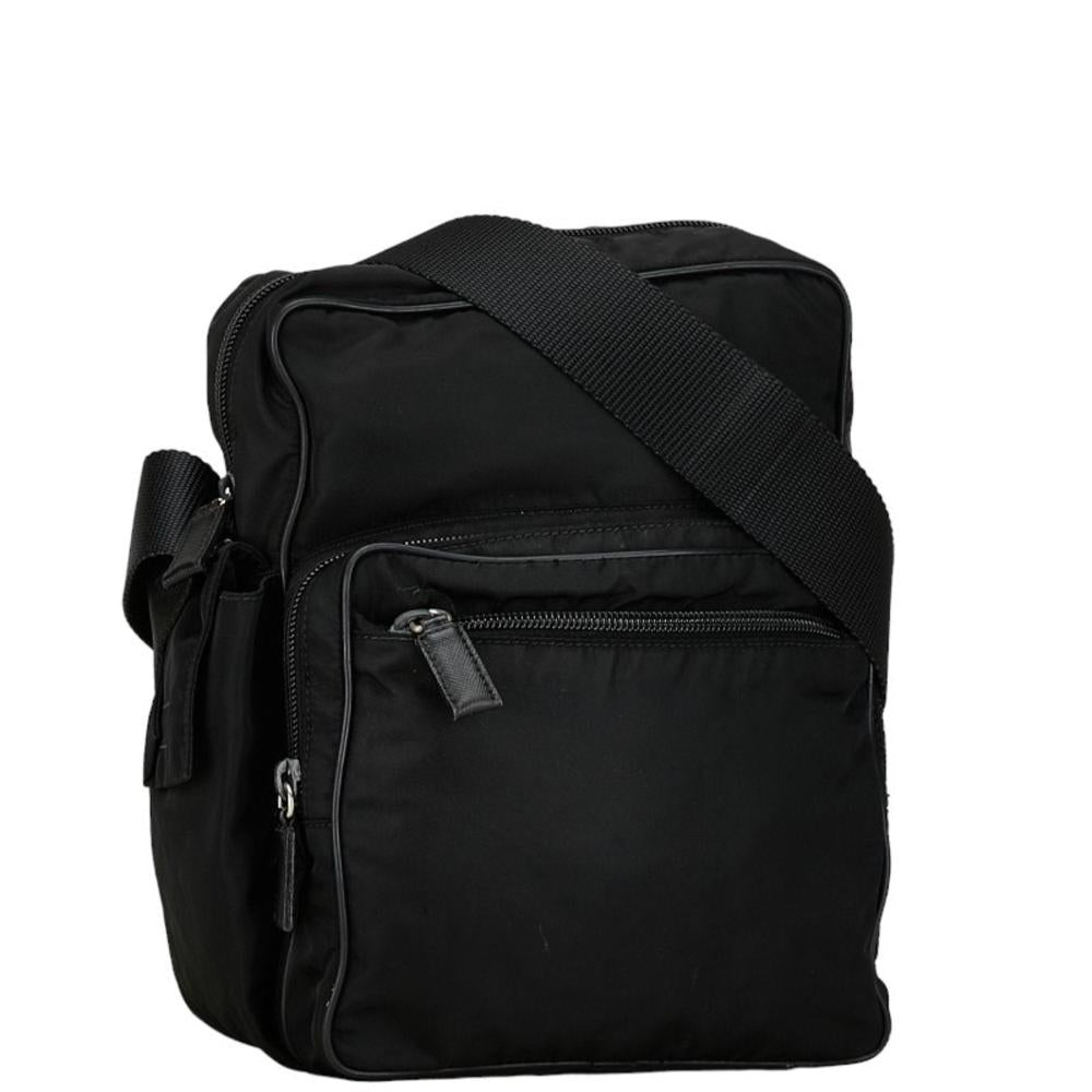 Black Nylon Prada Crossbody Bag