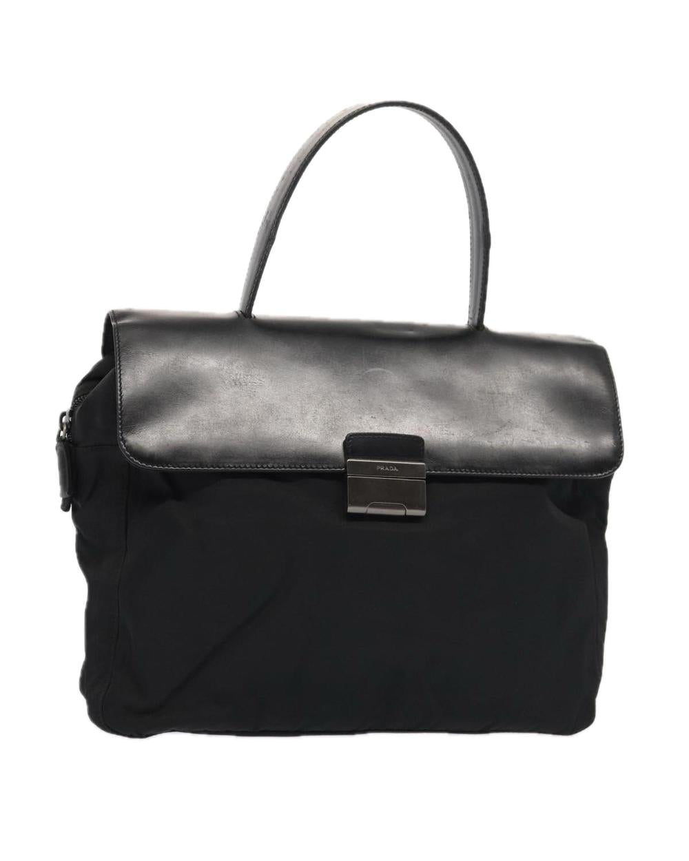 Black Nylon Prada Handbag