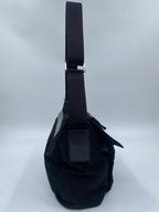 Black Nylon Prada Messenger Bag