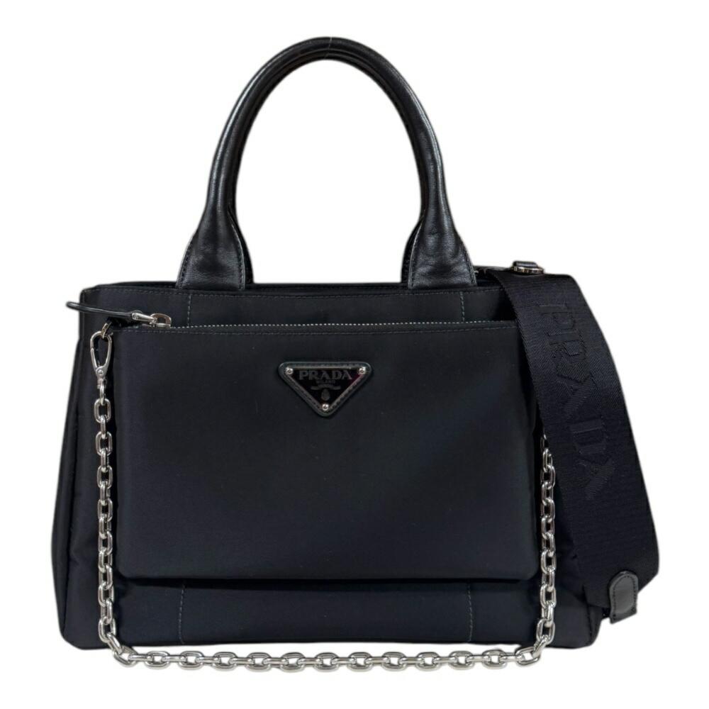 Black Nylon Prada Shoulder Bag