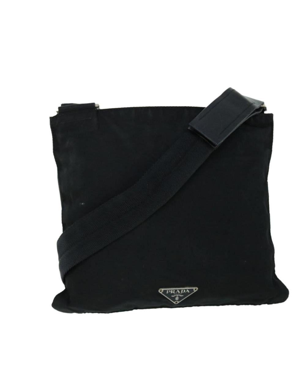 Black Nylon Prada Shoulder Bag