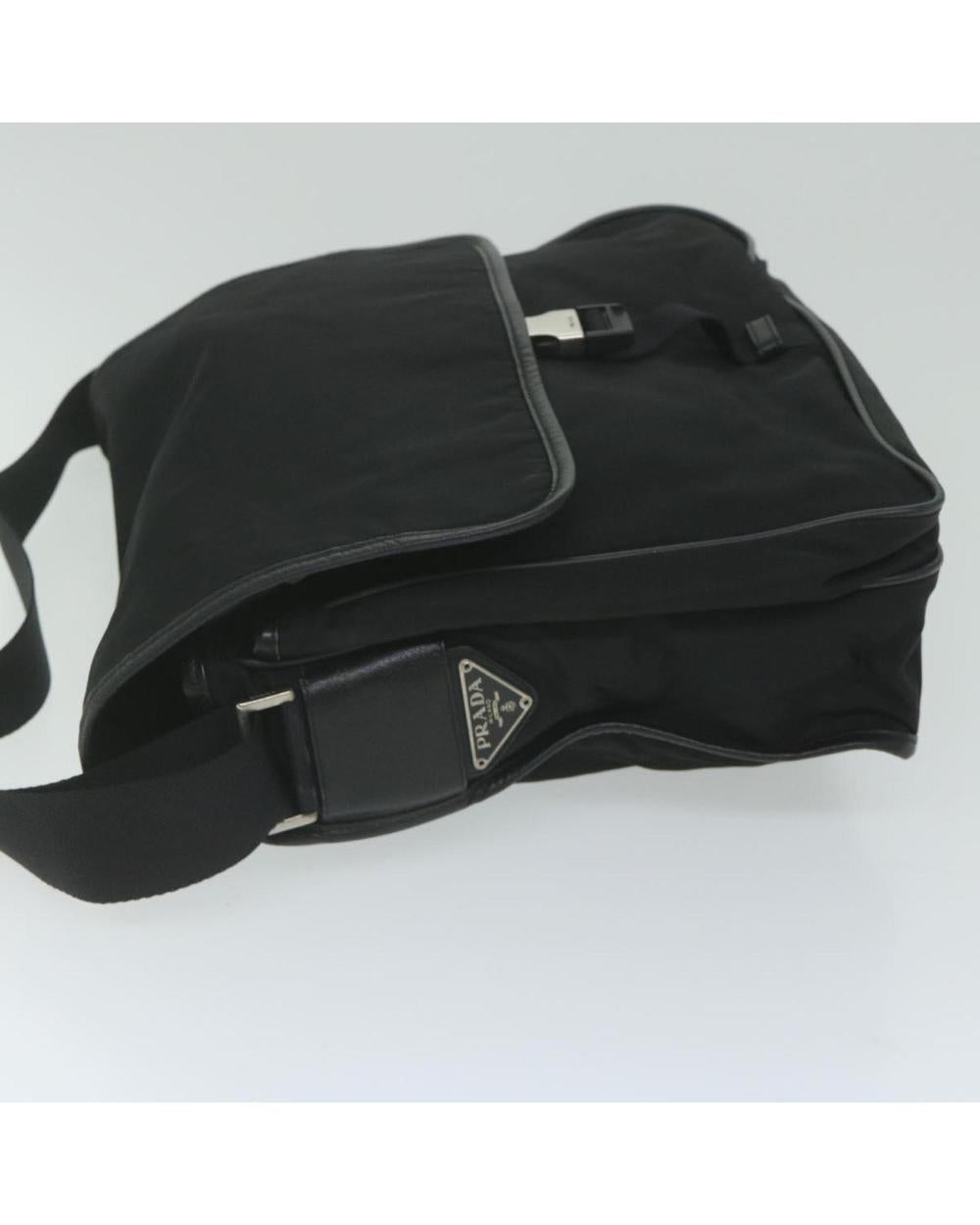 Black Nylon Prada Shoulder Bag