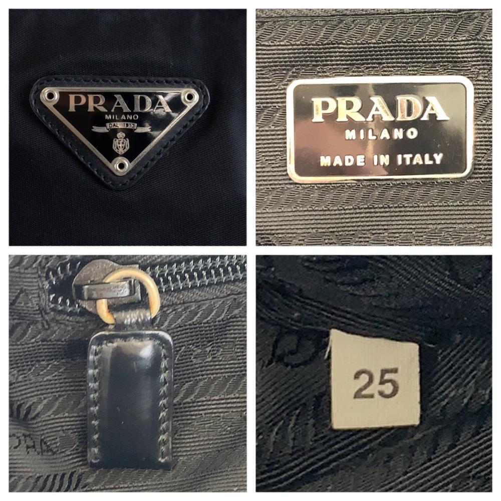 Black Nylon Prada Tessuto