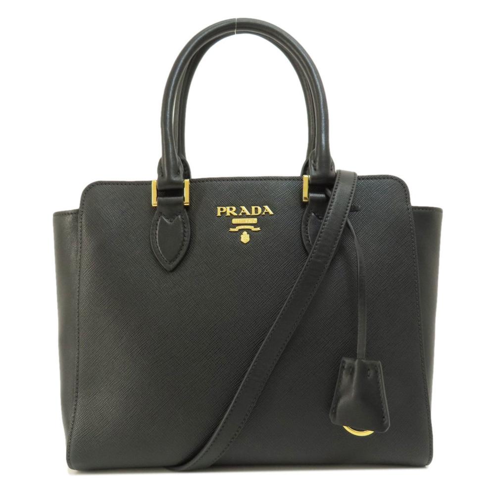 Black Plastic Prada Handbag