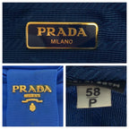Blue Canvas Prada Tessuto