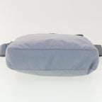 Blue Fabric Prada Shoulder Bag