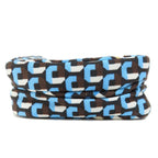 Blue Fabric Prada Shoulder Bag