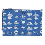 Blue Leather Prada Clutch