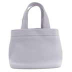 Blue Leather Prada Handbag