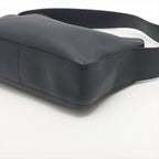 Blue Leather Prada Handbag