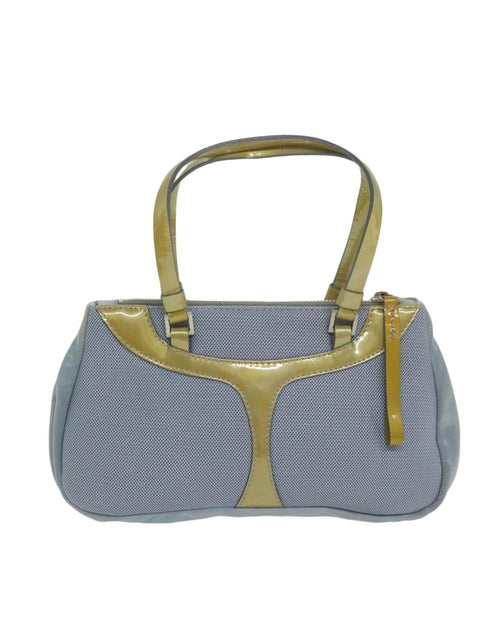 Blue Nylon Prada Handbag