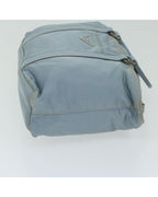 Blue Nylon Prada Handbag