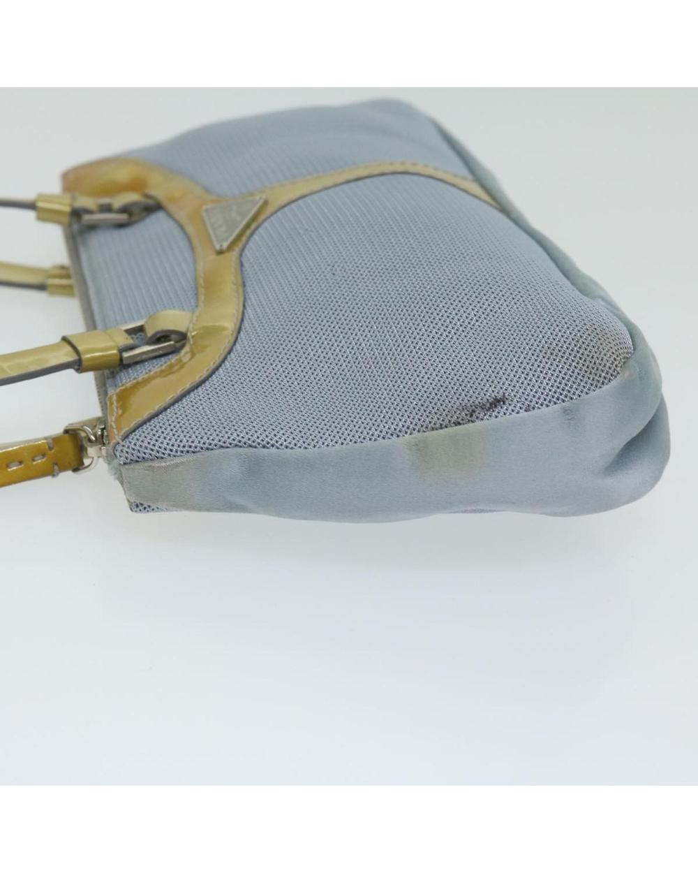 Blue Nylon Prada Handbag