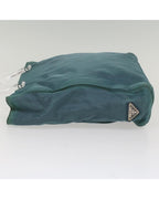 Blue Nylon Prada Handbag