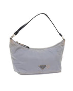Blue Nylon Prada Shoulder Bag
