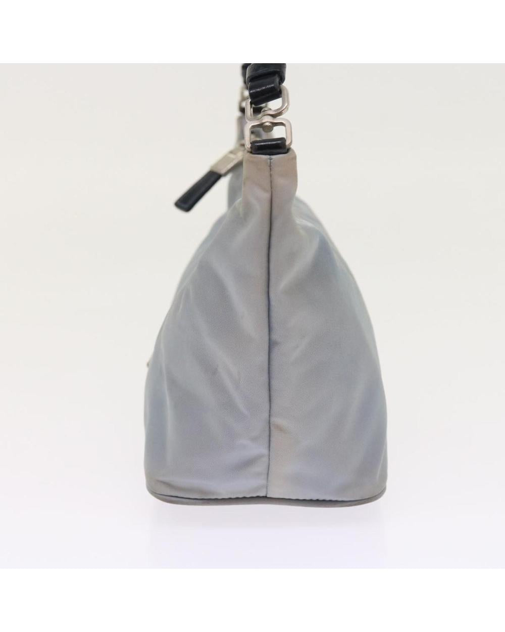 Blue Nylon Prada Shoulder Bag