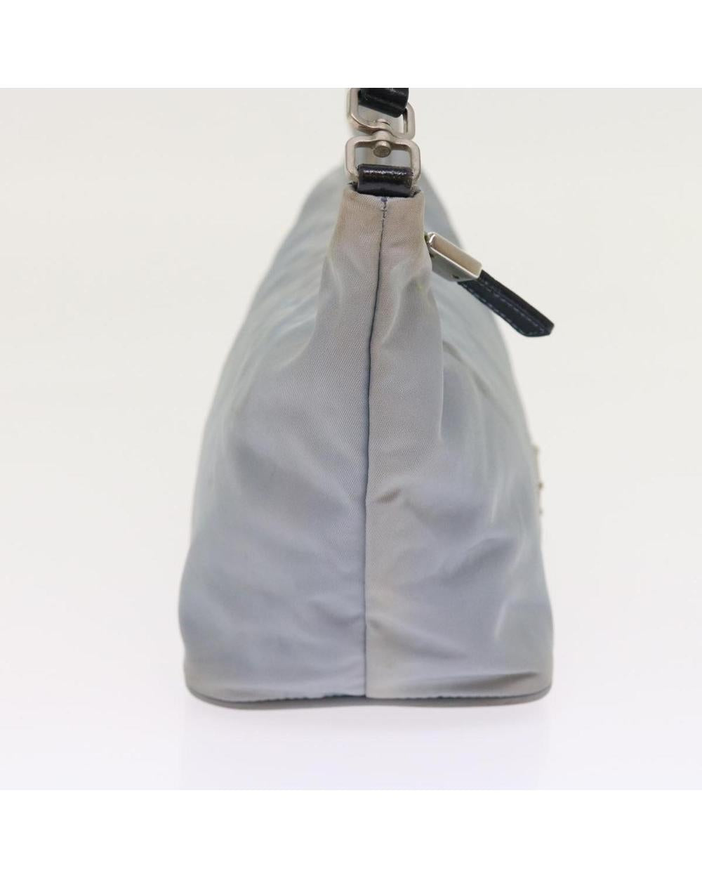 Blue Nylon Prada Shoulder Bag