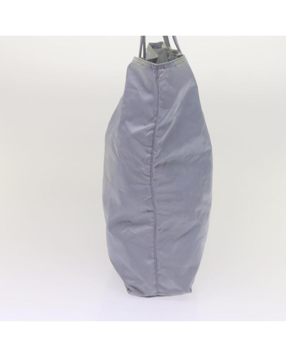 Blue Nylon Prada Tote