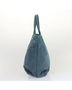 Blue Nylon Prada Tote