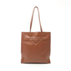 Brown Leather Prada Tote