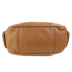 Brown Leather Prada Handbag