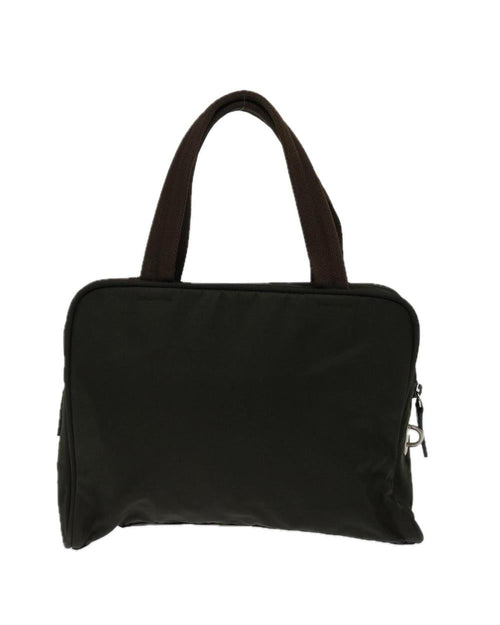 Brown Nylon Prada Handbag