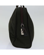 Brown Nylon Prada Handbag