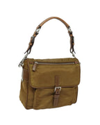 Brown Nylon Prada Shoulder Bag