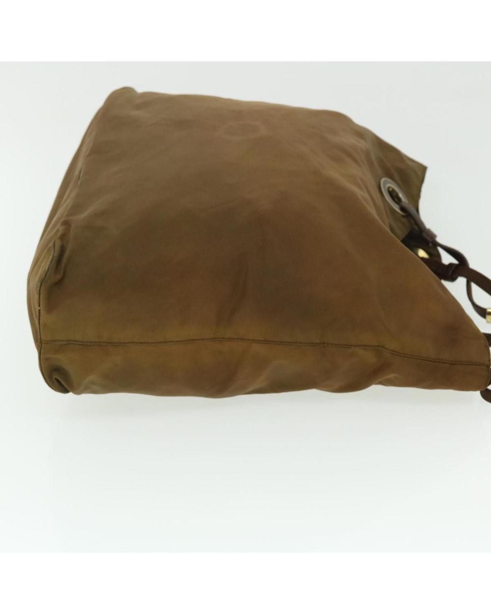 Brown Nylon Prada Tote