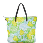 Green Canvas Prada Shoulder Bag