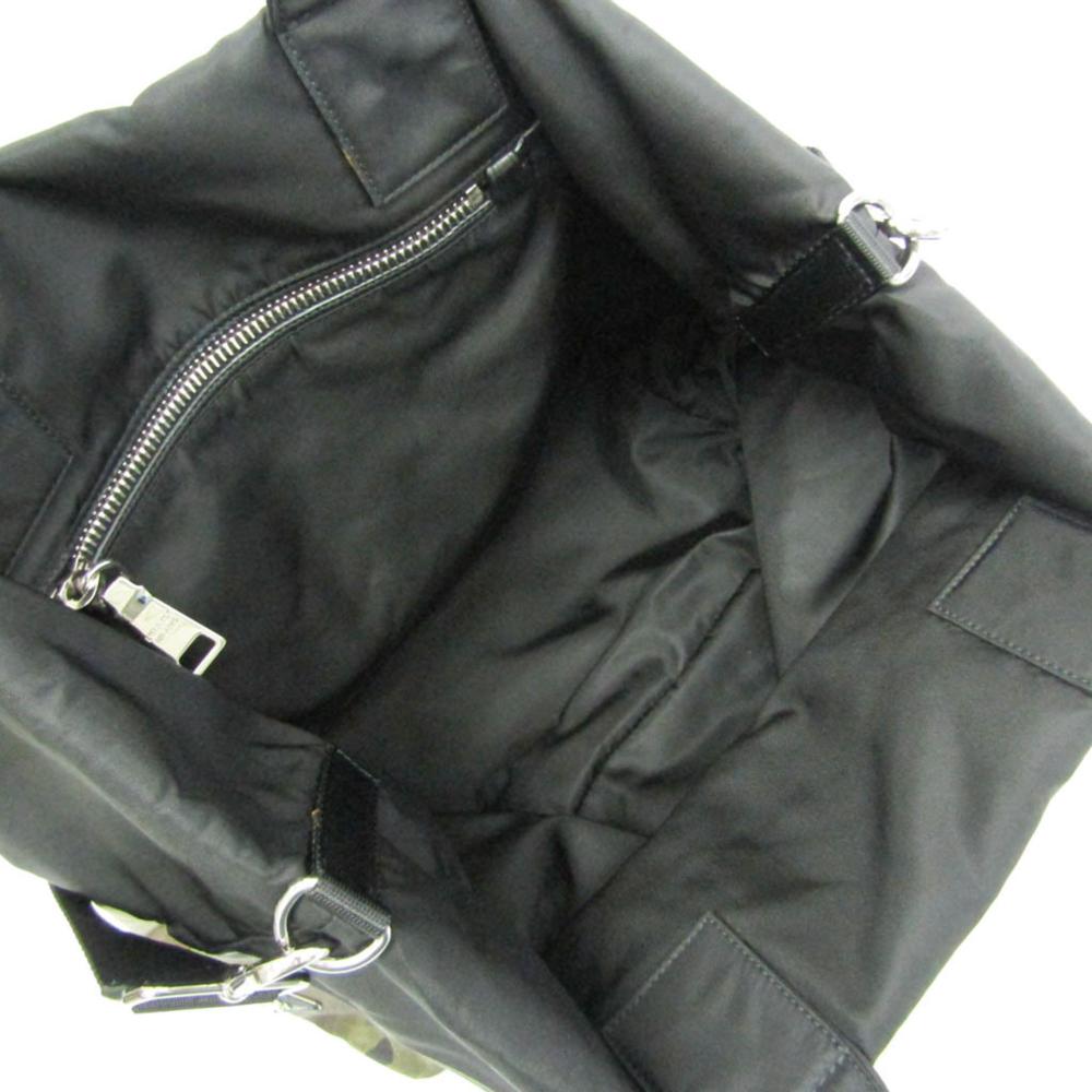 Green Fabric Prada Handbag