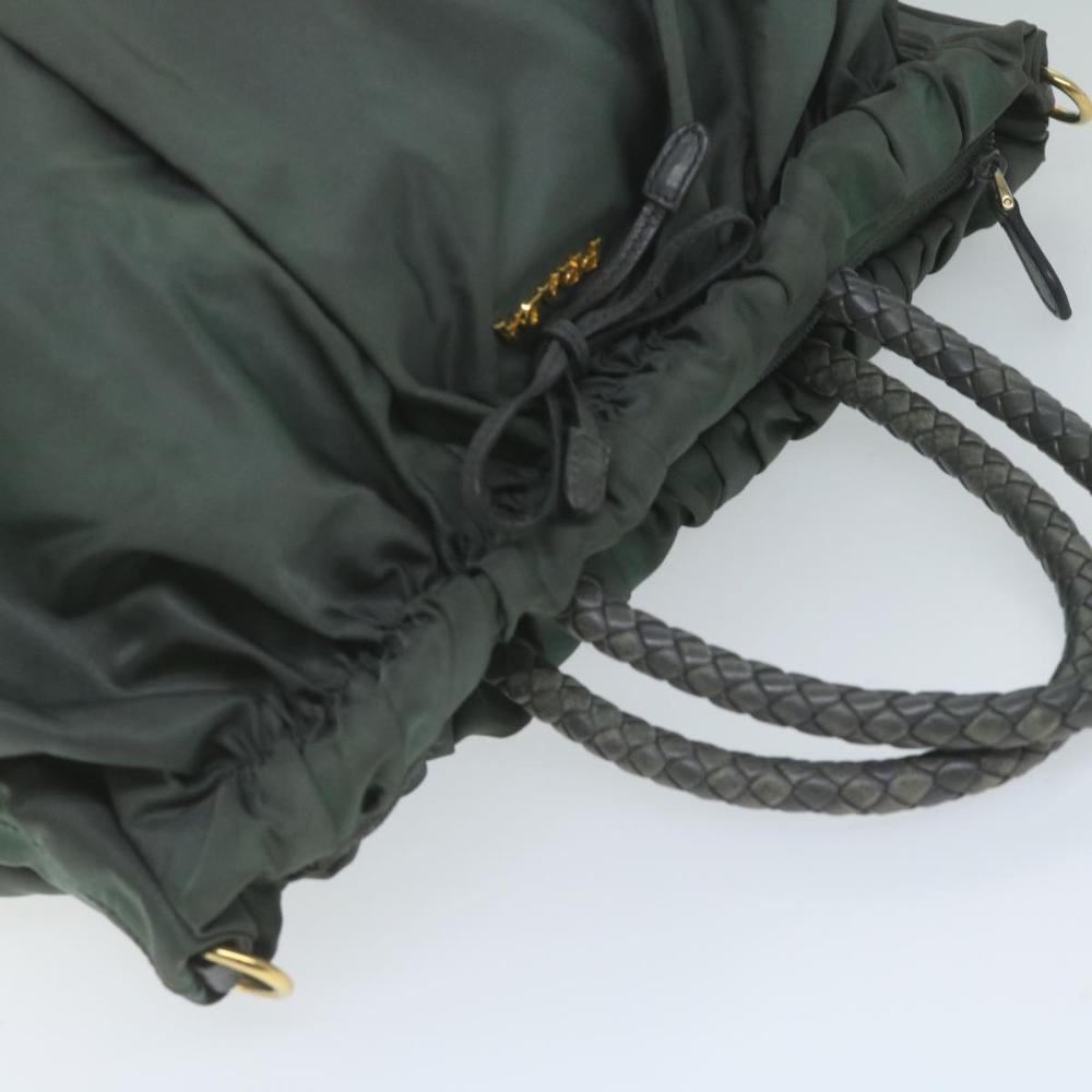 Green Fabric Prada Tessuto