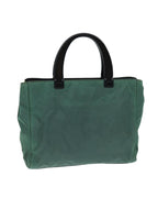 Green Nylon Prada Handbag