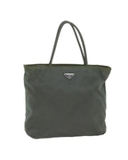 Green Nylon Prada Handbag