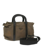 Green Nylon Prada Handbag